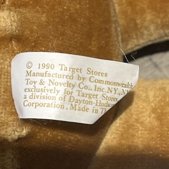 Vintage Target Gingerbread Boy Girl Set Plush 13" Christmas Doll 1990 Commonwea - Picture 8 of 8